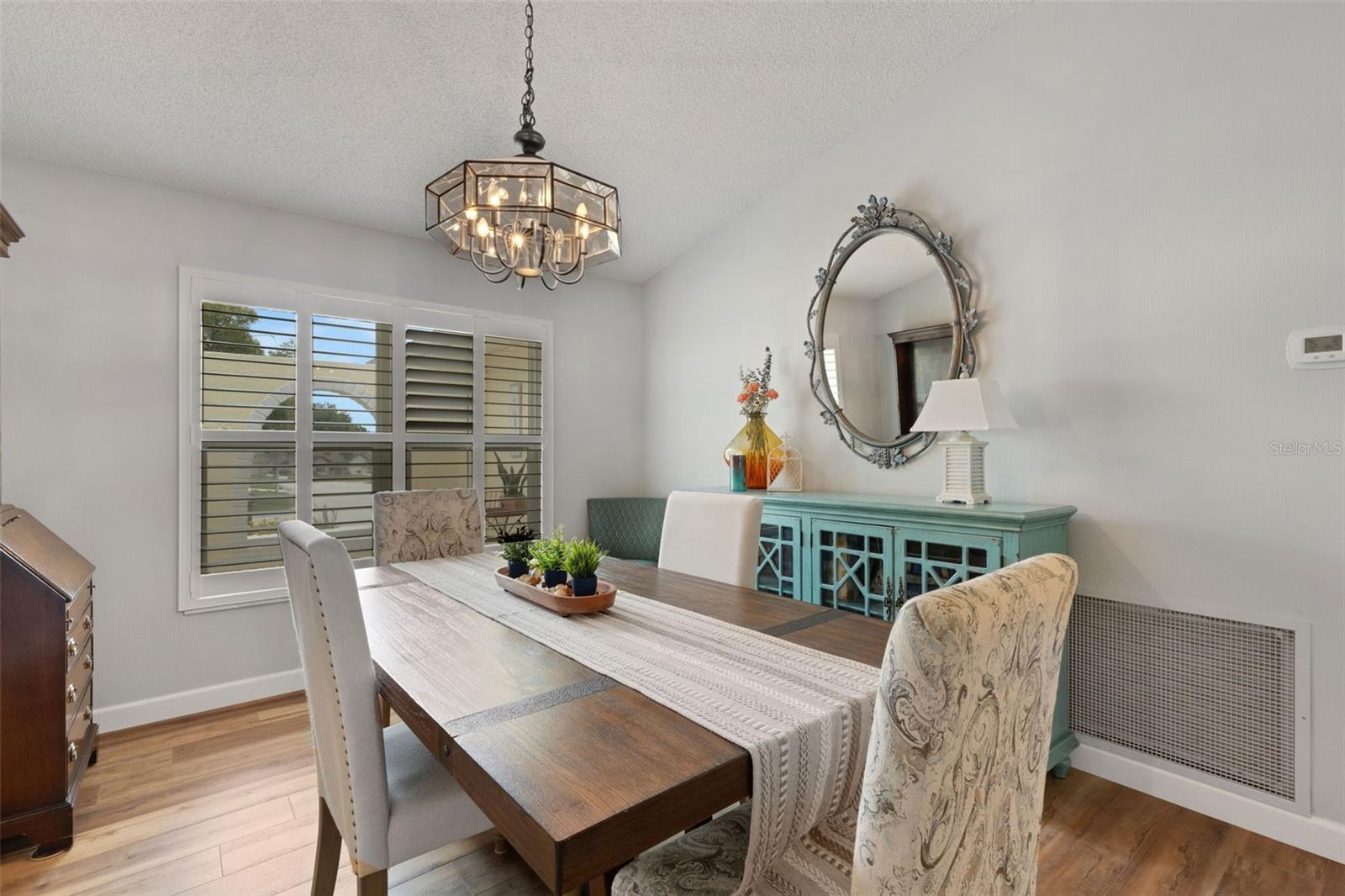 Dining Room off the kitchen