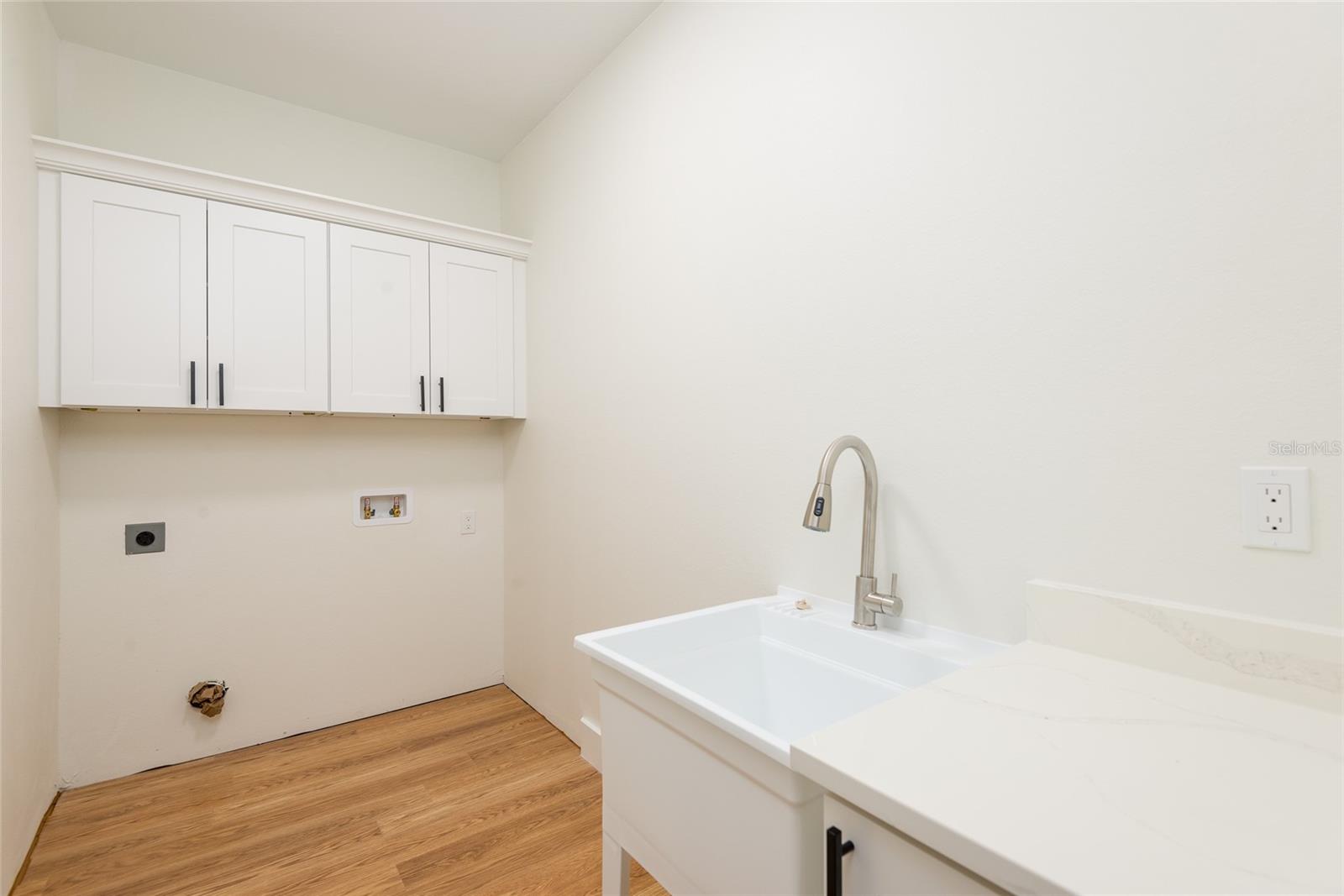 Laundry room on first floor
