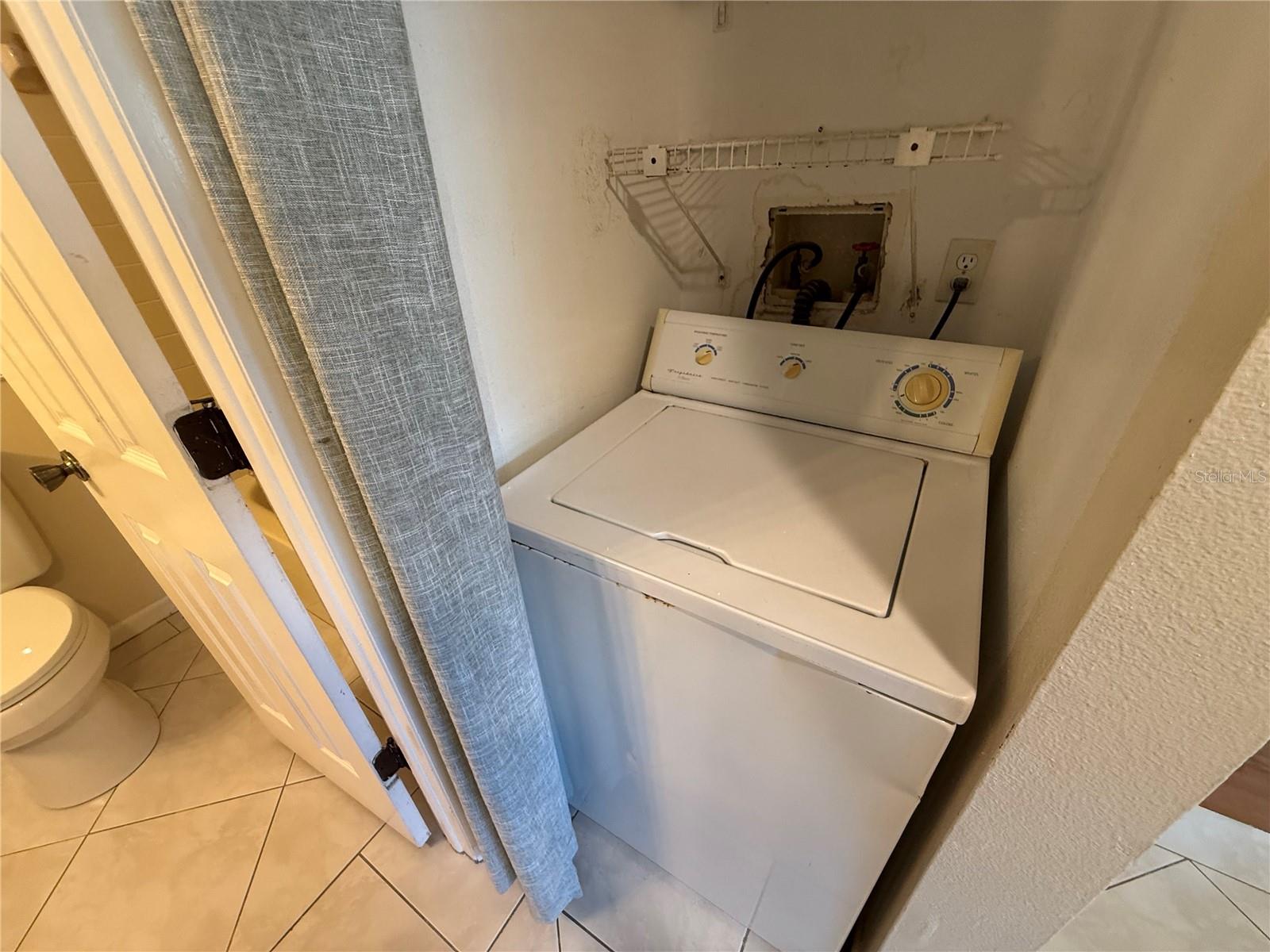 Washer and dryer in unit