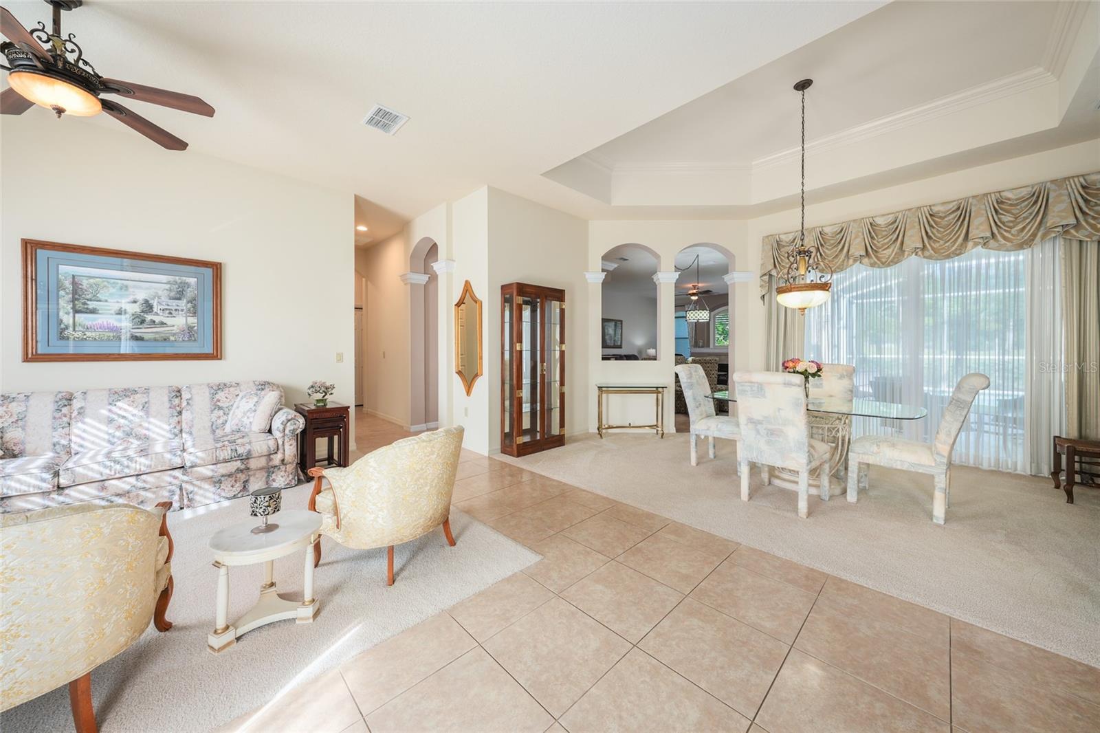 DINING ROOM - LIVING ROOM