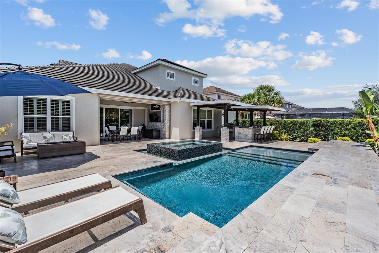 Resort-style backyard is all yours!