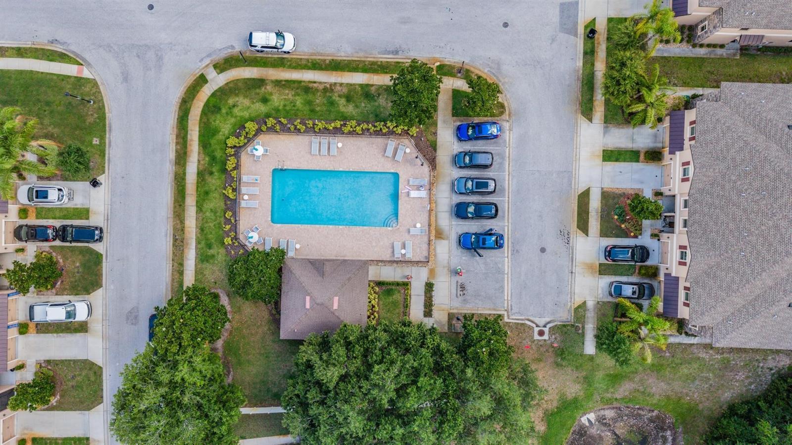 pool right across the street