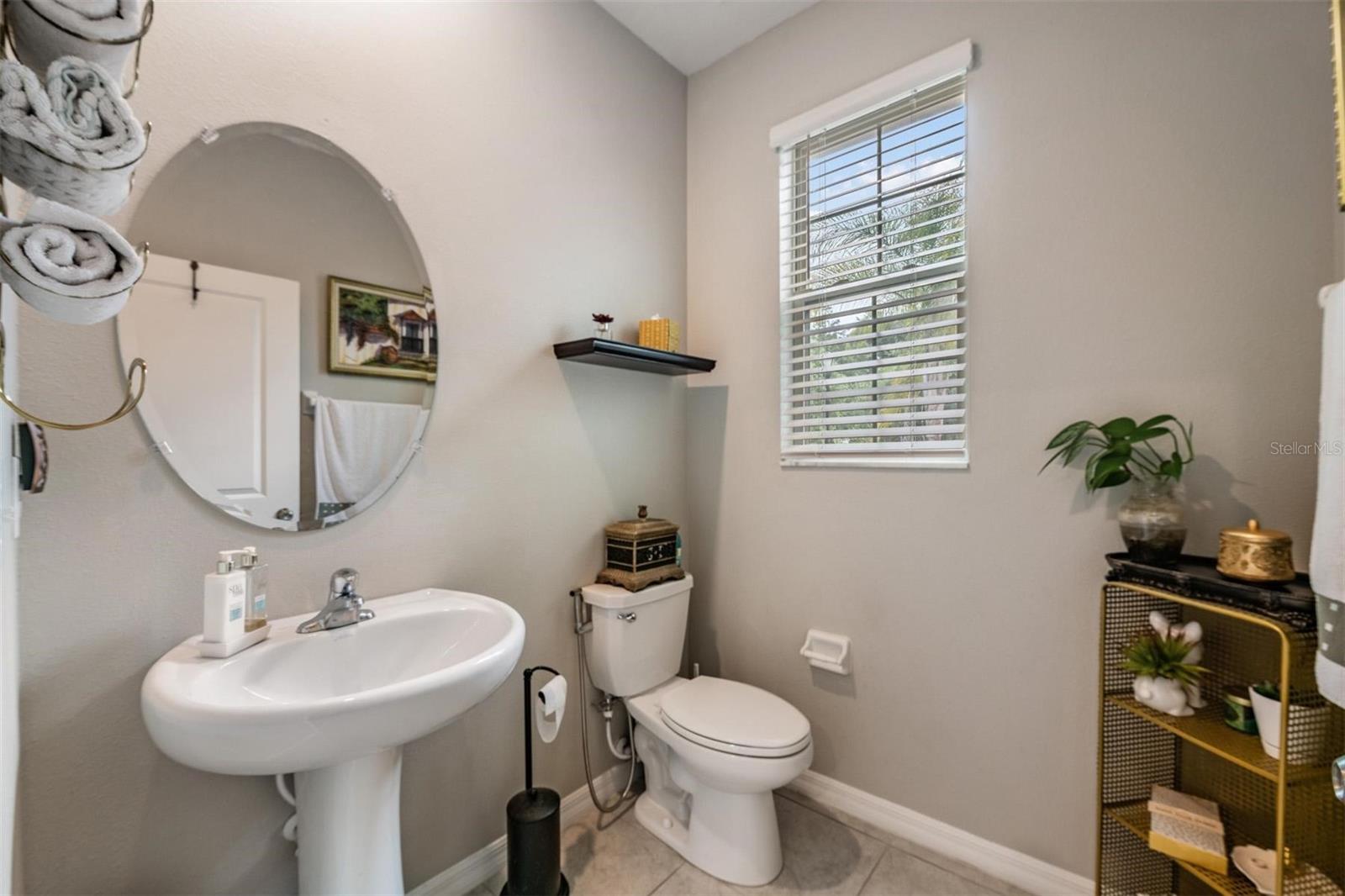 half bathroom main floor