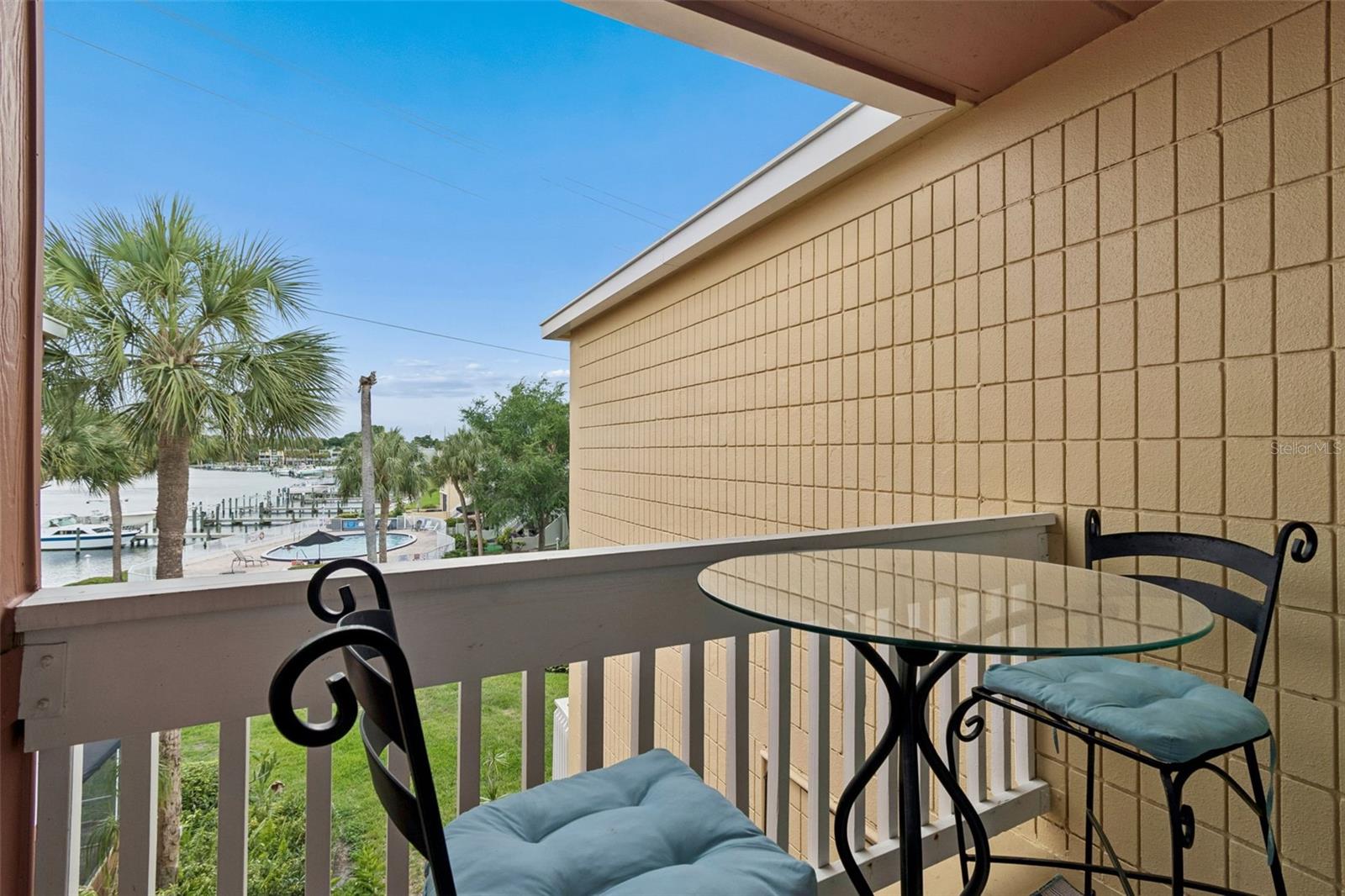 upstairs patio