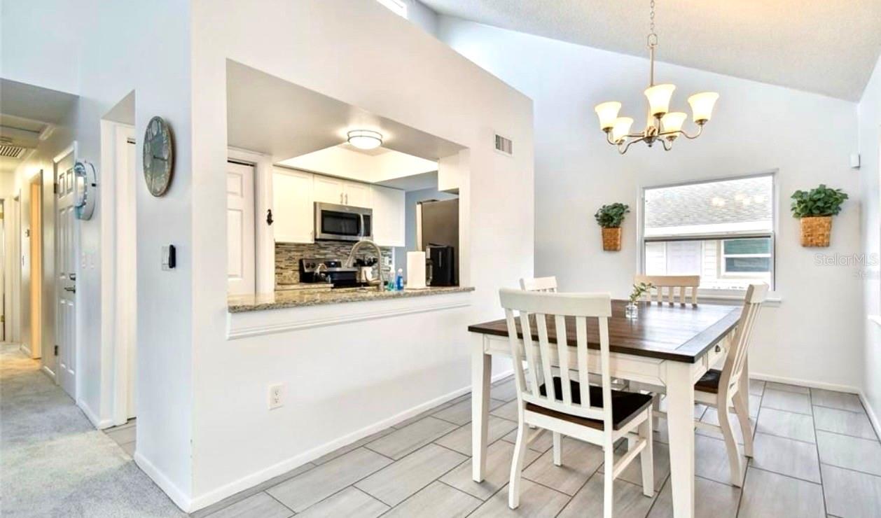 Dining area