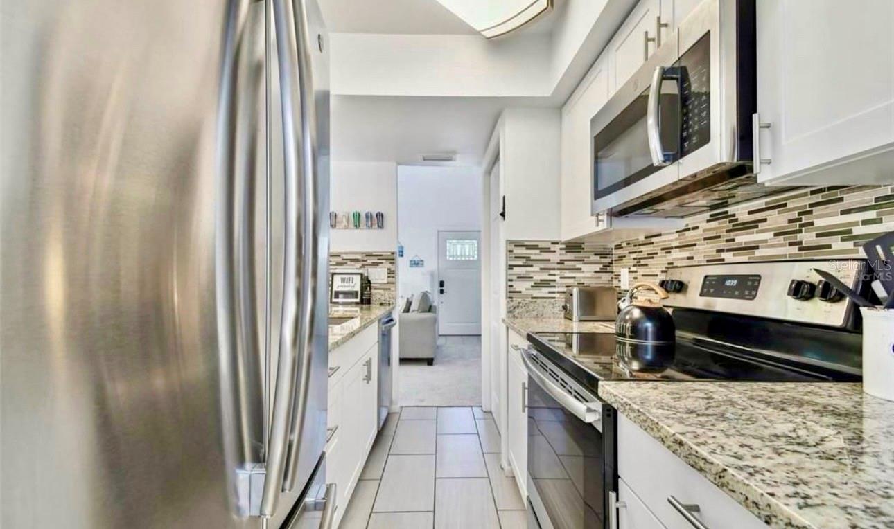 stainless steel appliances