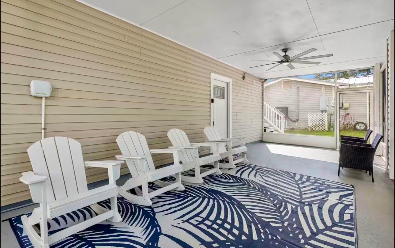 Screened porch