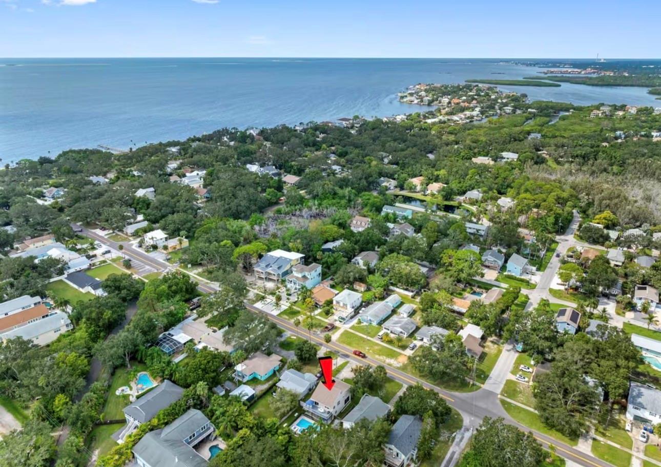 close to beach