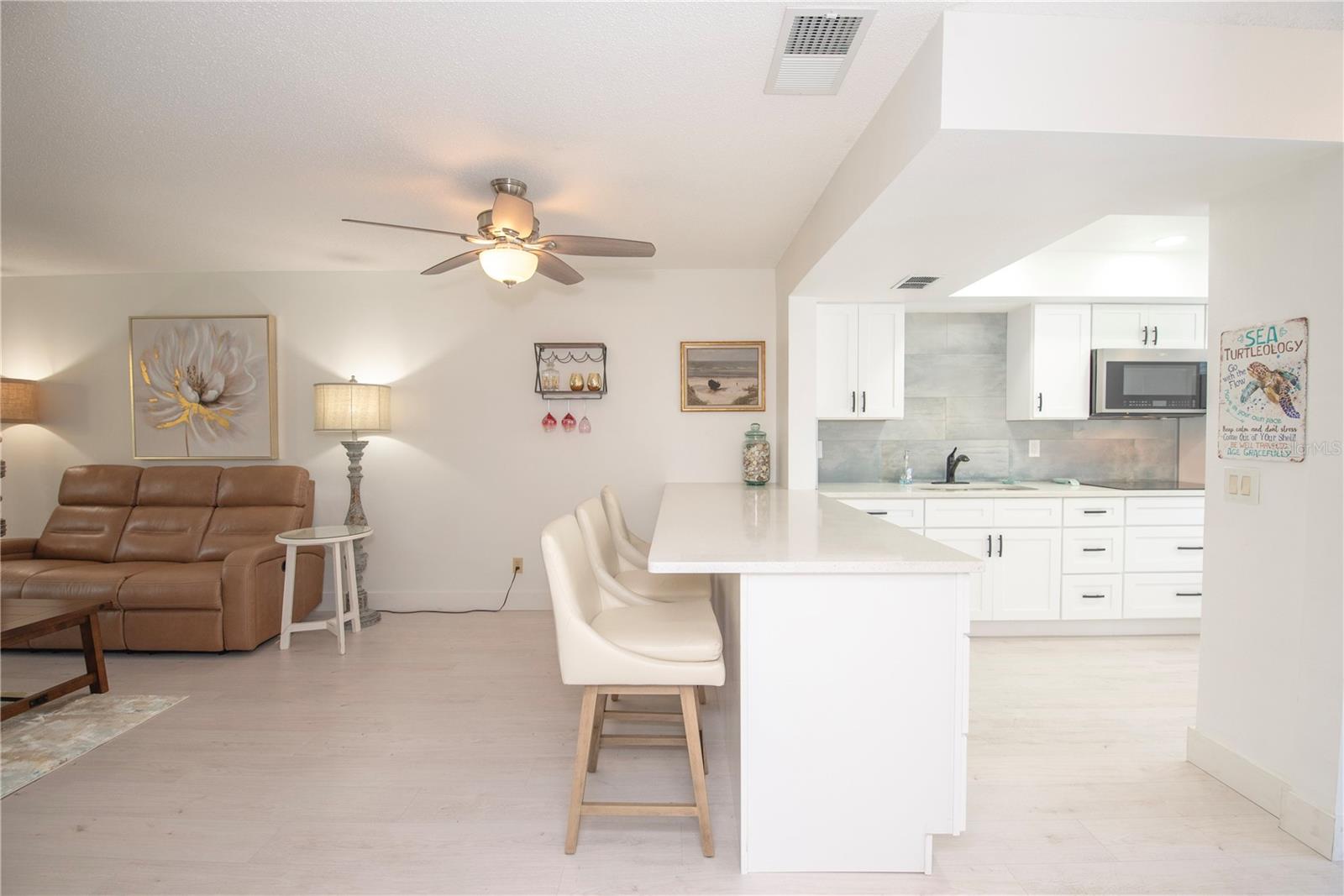 Beautifully updated kitchen.