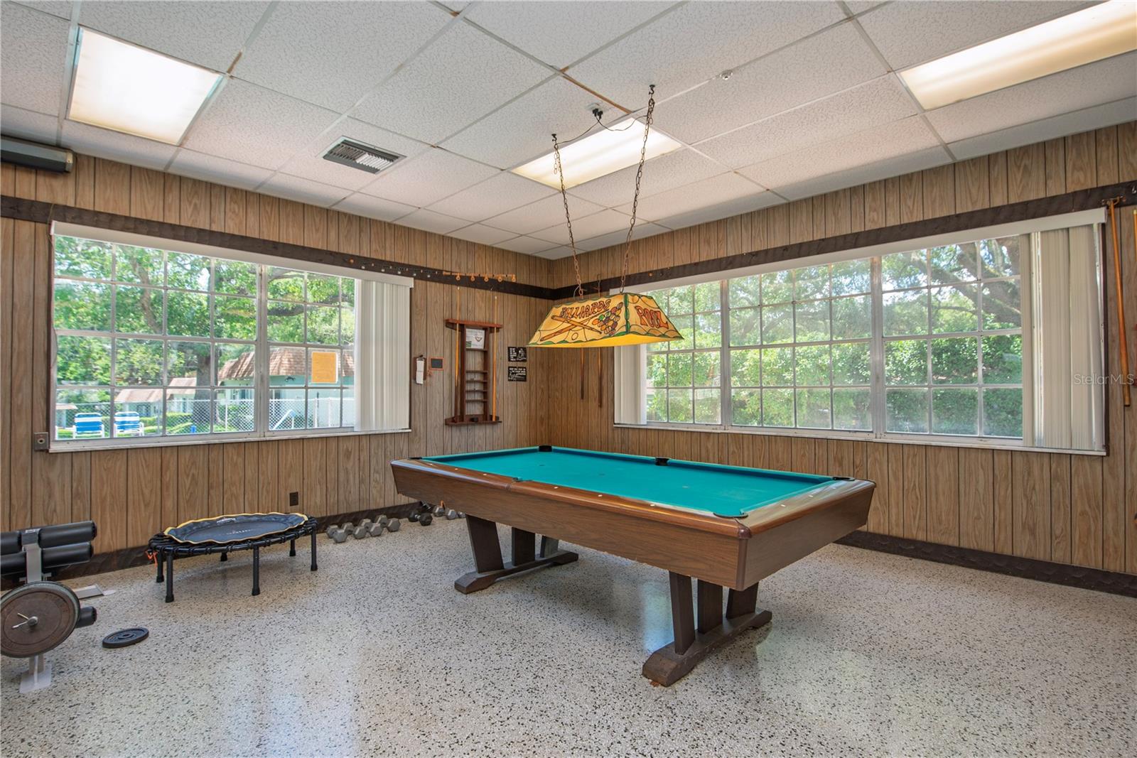 Clubhouse billards.