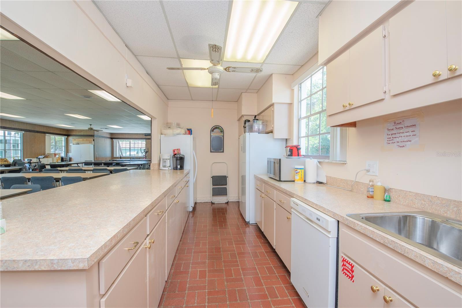 Clubhouse kitchen.