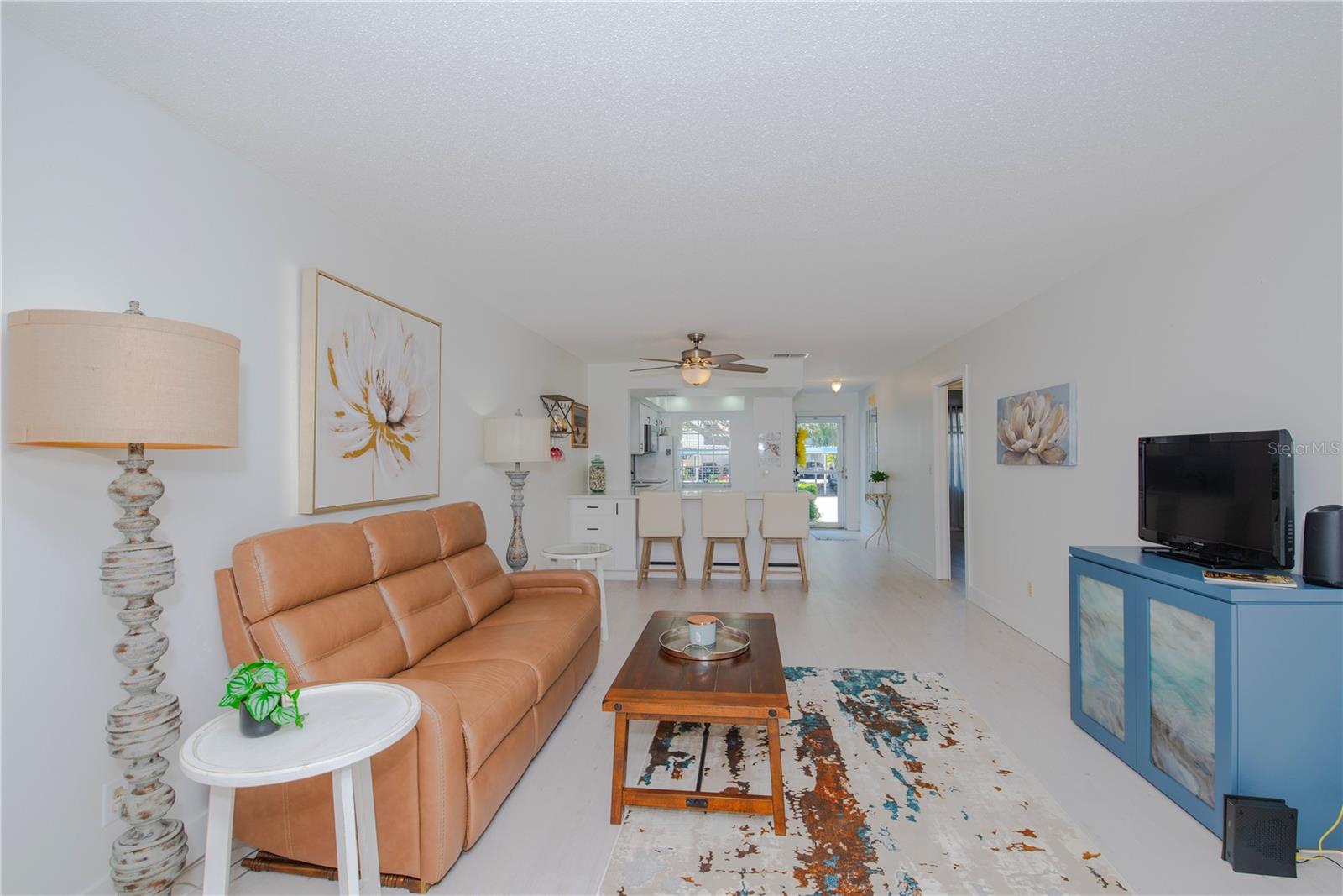 Open floor plan.