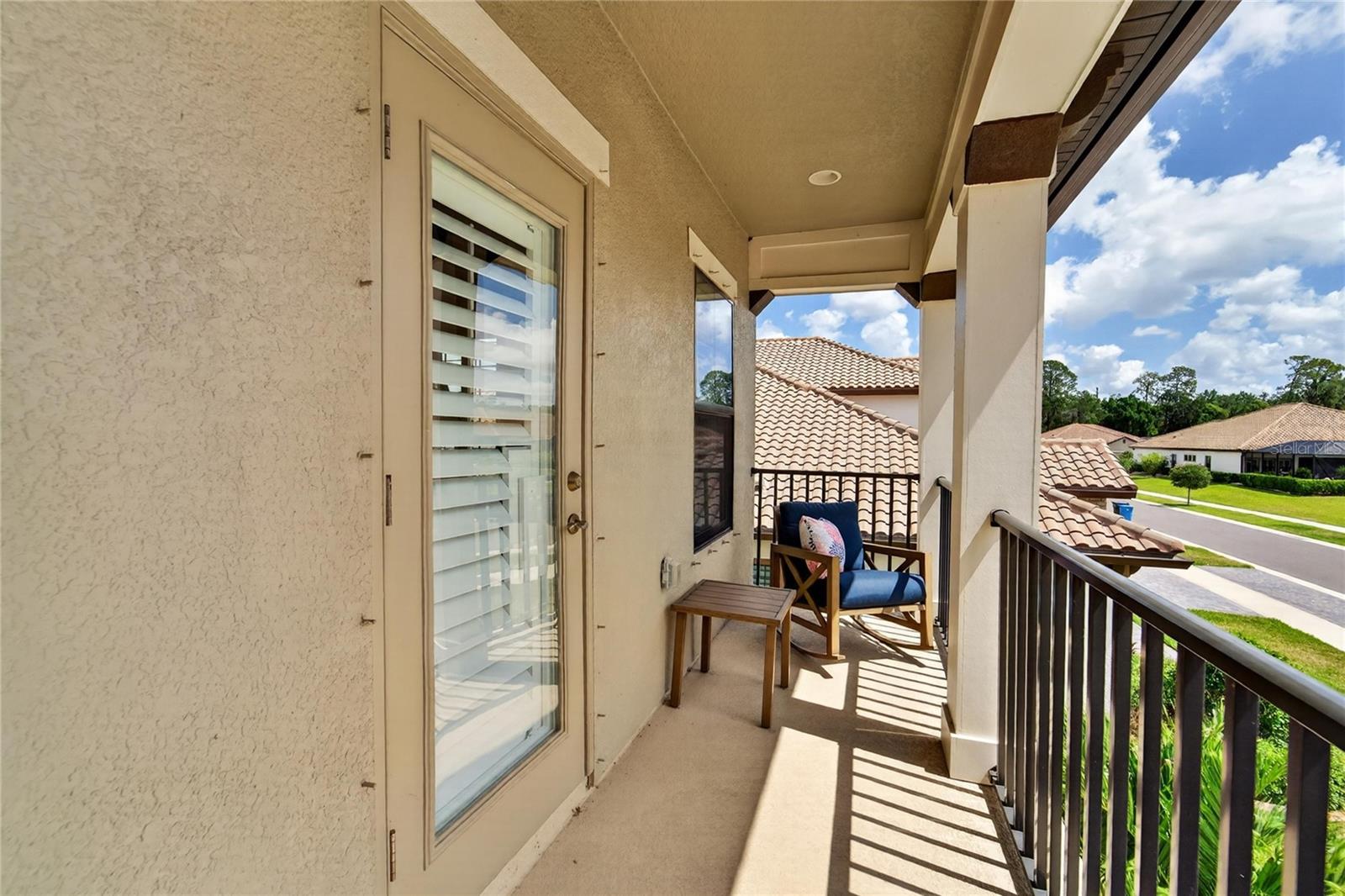 Front Balcony and view from the front of the home.