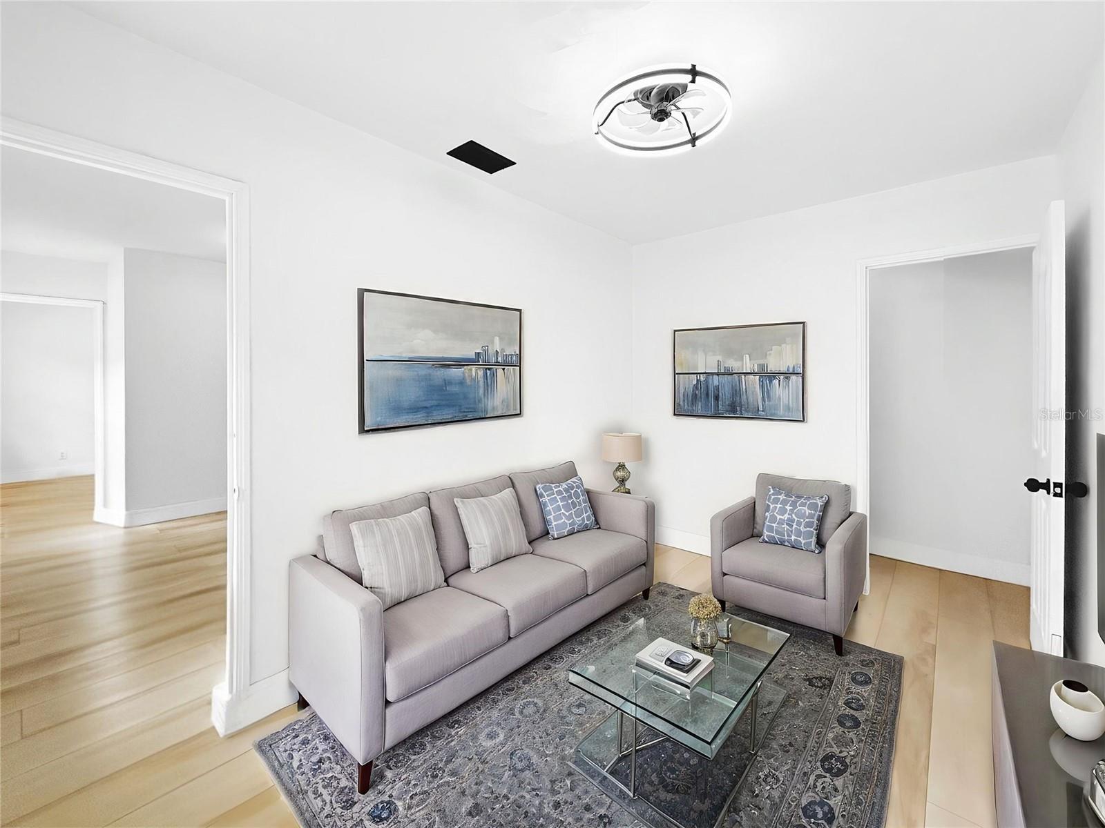 Virtual staging