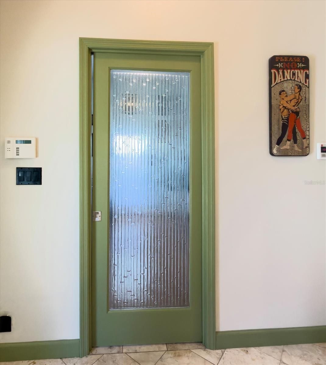 Sliding Pocket Door to Laundry Room