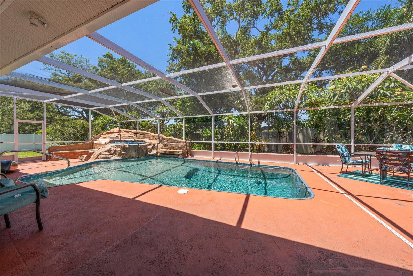Full View of Pool from Patio area