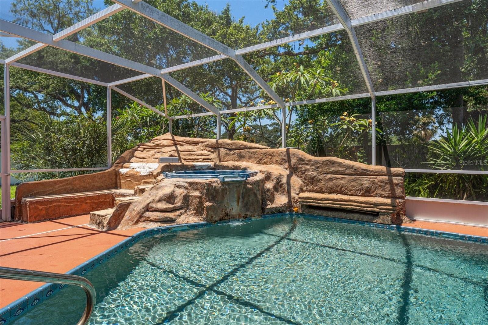 Pool with Spa