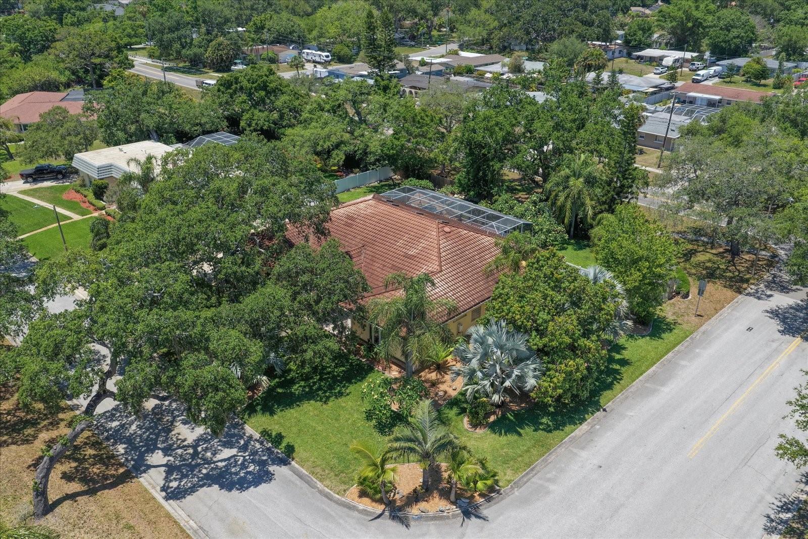 Corner Ariel View