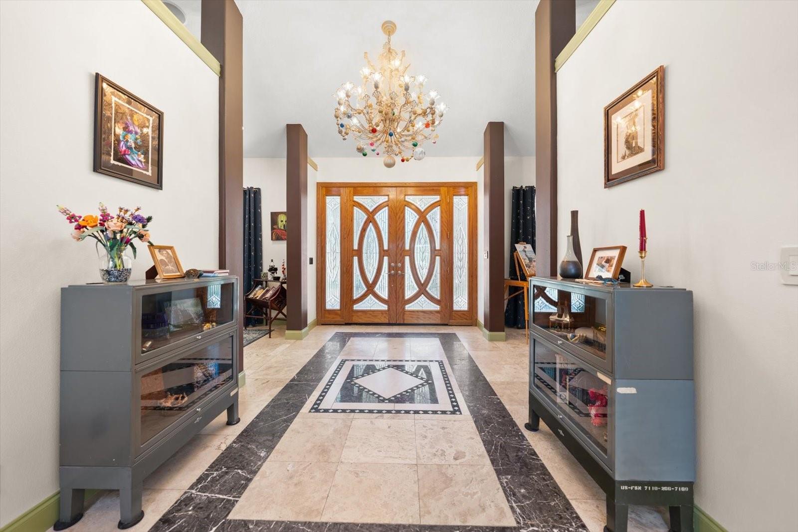 Foyer View from the Living Space