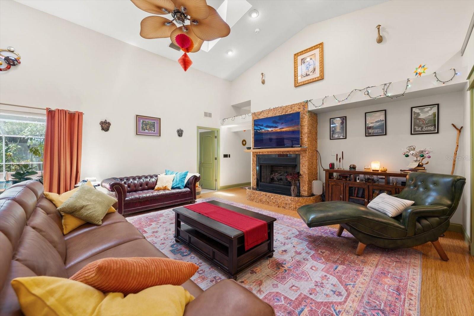 Great Room & Gas Fire Place