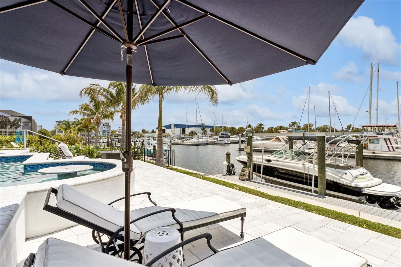 seating by dock