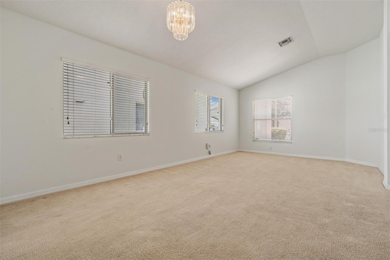 Formal living and dining room