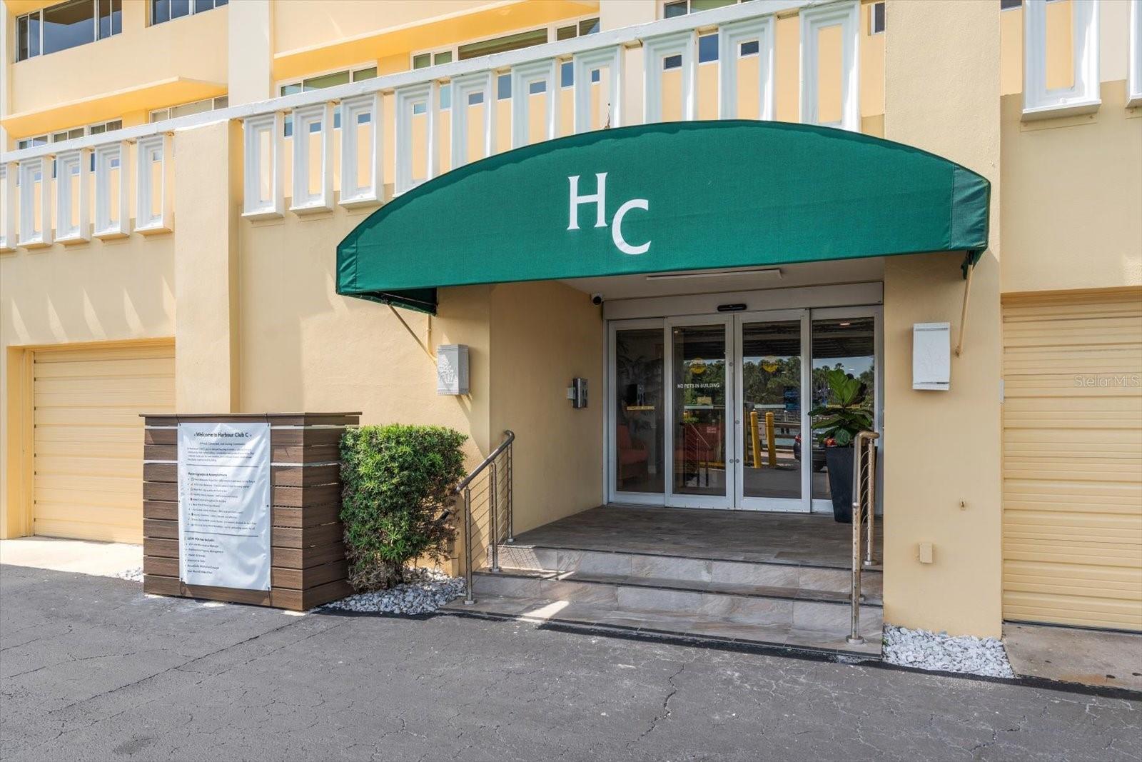Front entrance