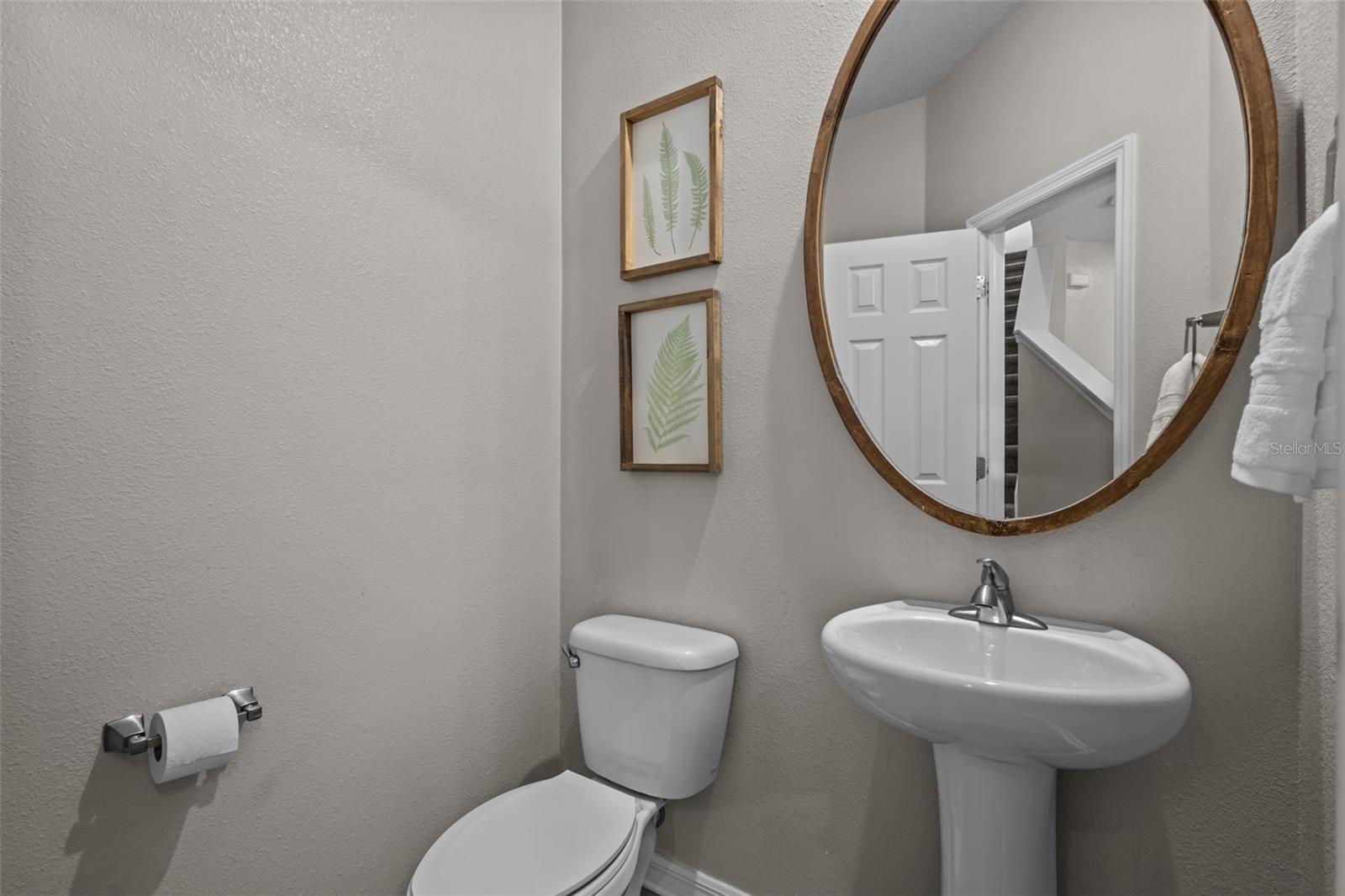 Downstairs Half Bathroom