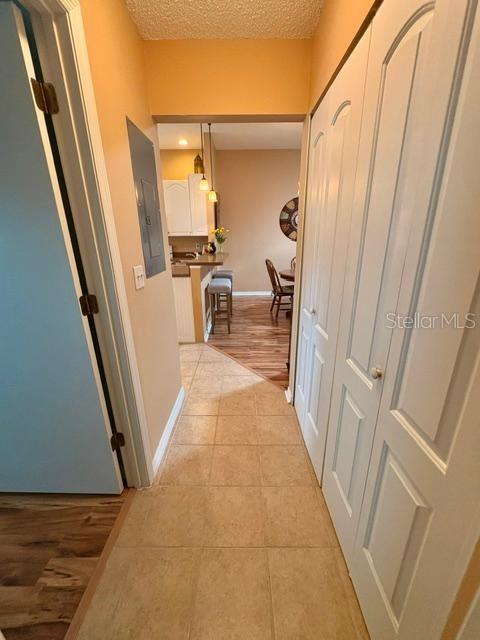 hallway to guest area
