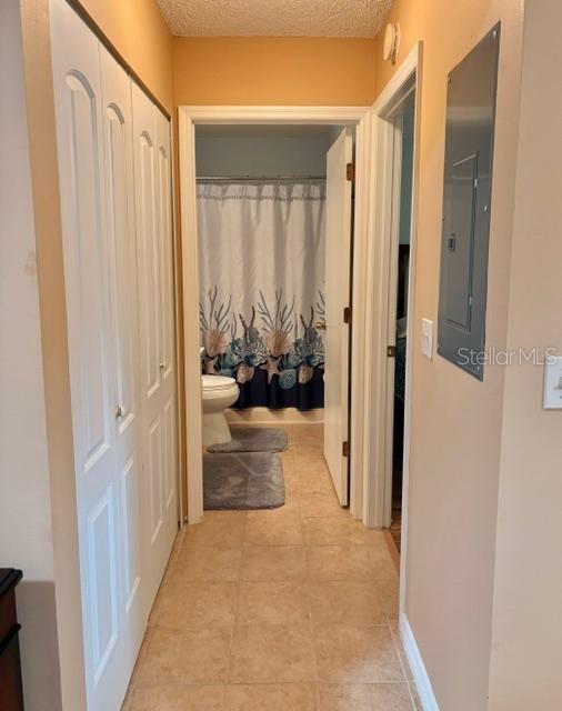 hallway to guest area