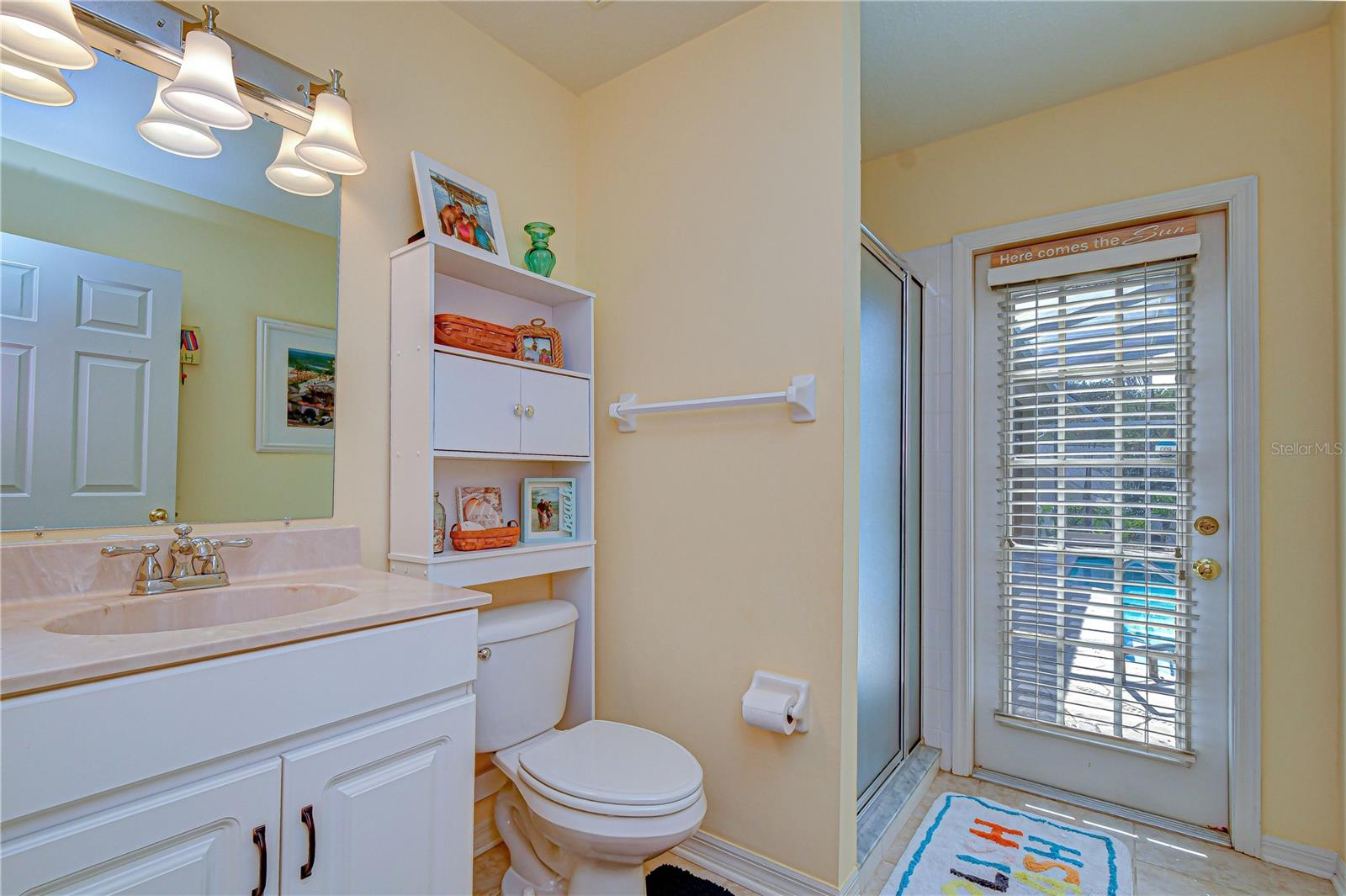 Well-appointed full bathroom serving secondary bedrooms.