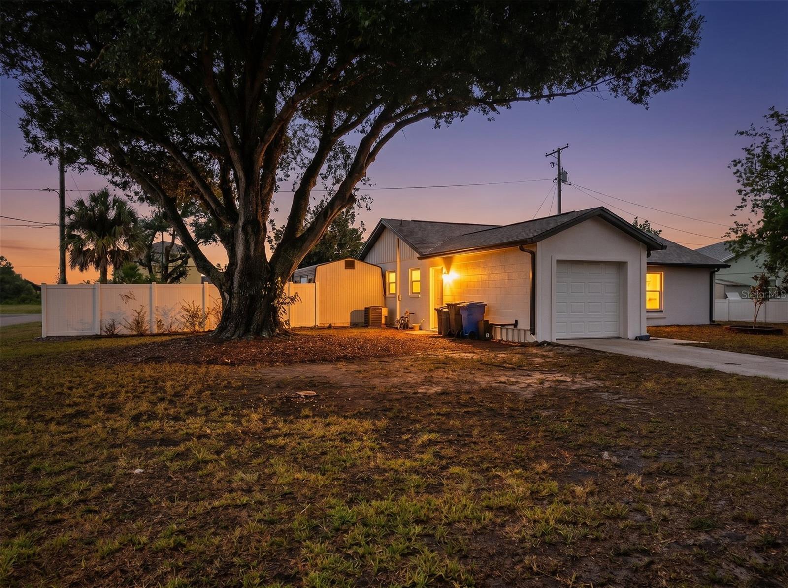 Large corner lot