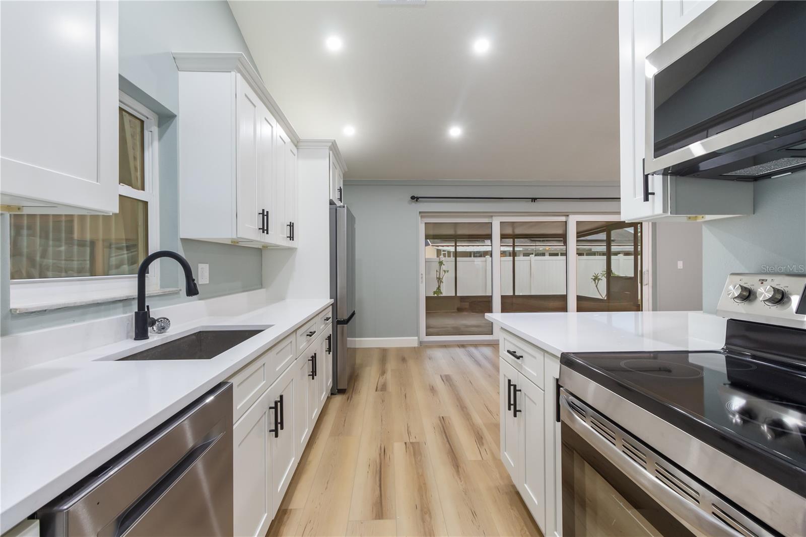 Upgraded Kitchen with new appliances