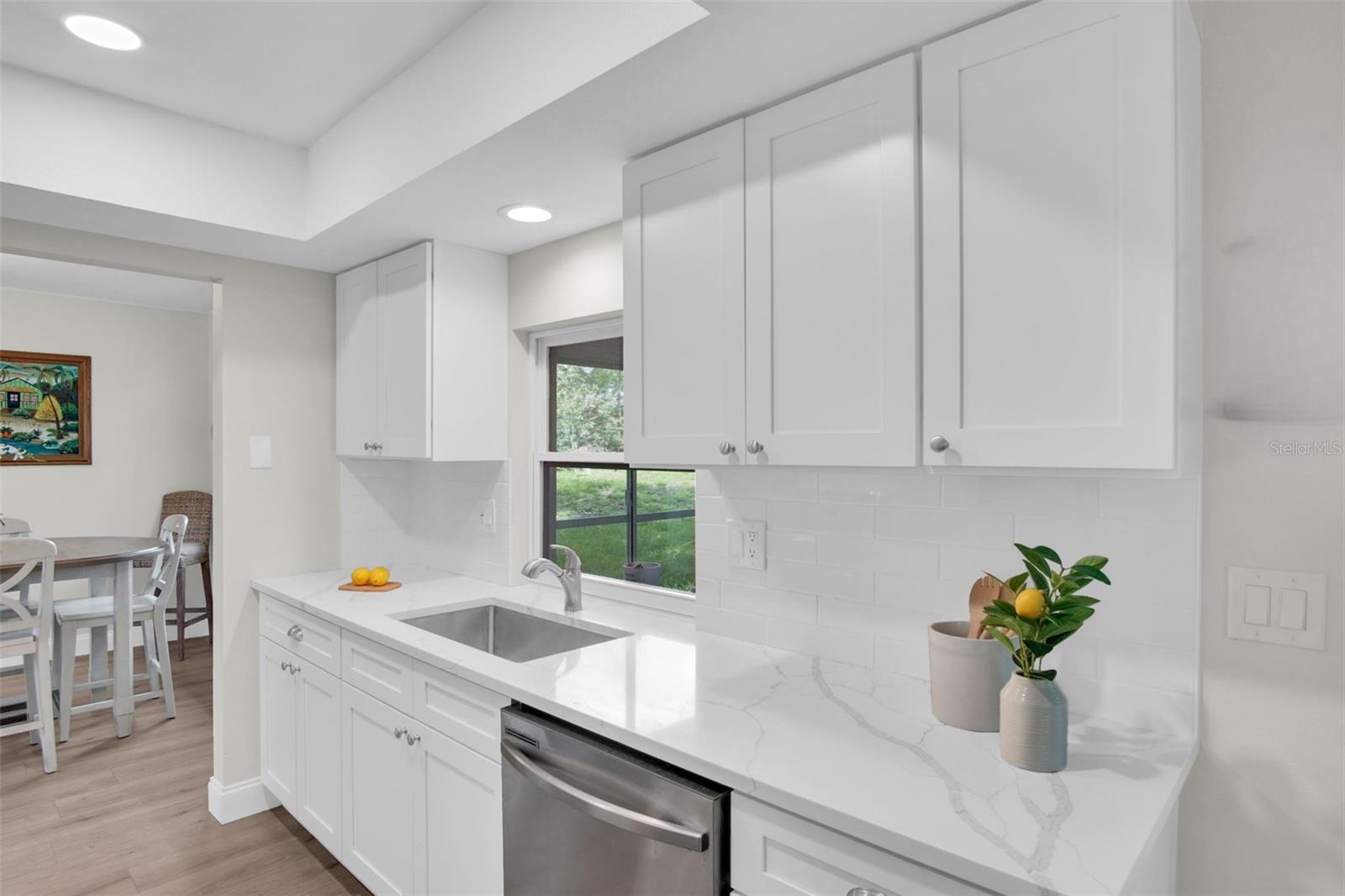 Located in the heart of the home between the living & family room~