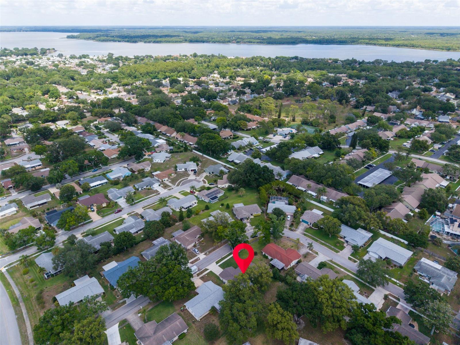 The community offers Lake Tarpon access but safely high & dry in NON-FLOOD ZONE~