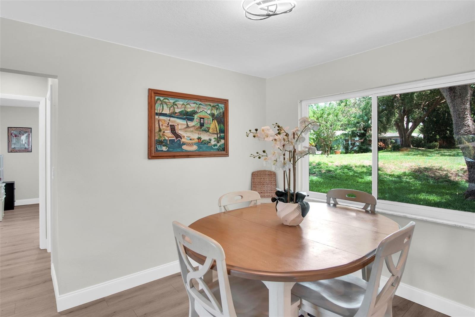 Peaceful green views with no immediate rear neighbors~