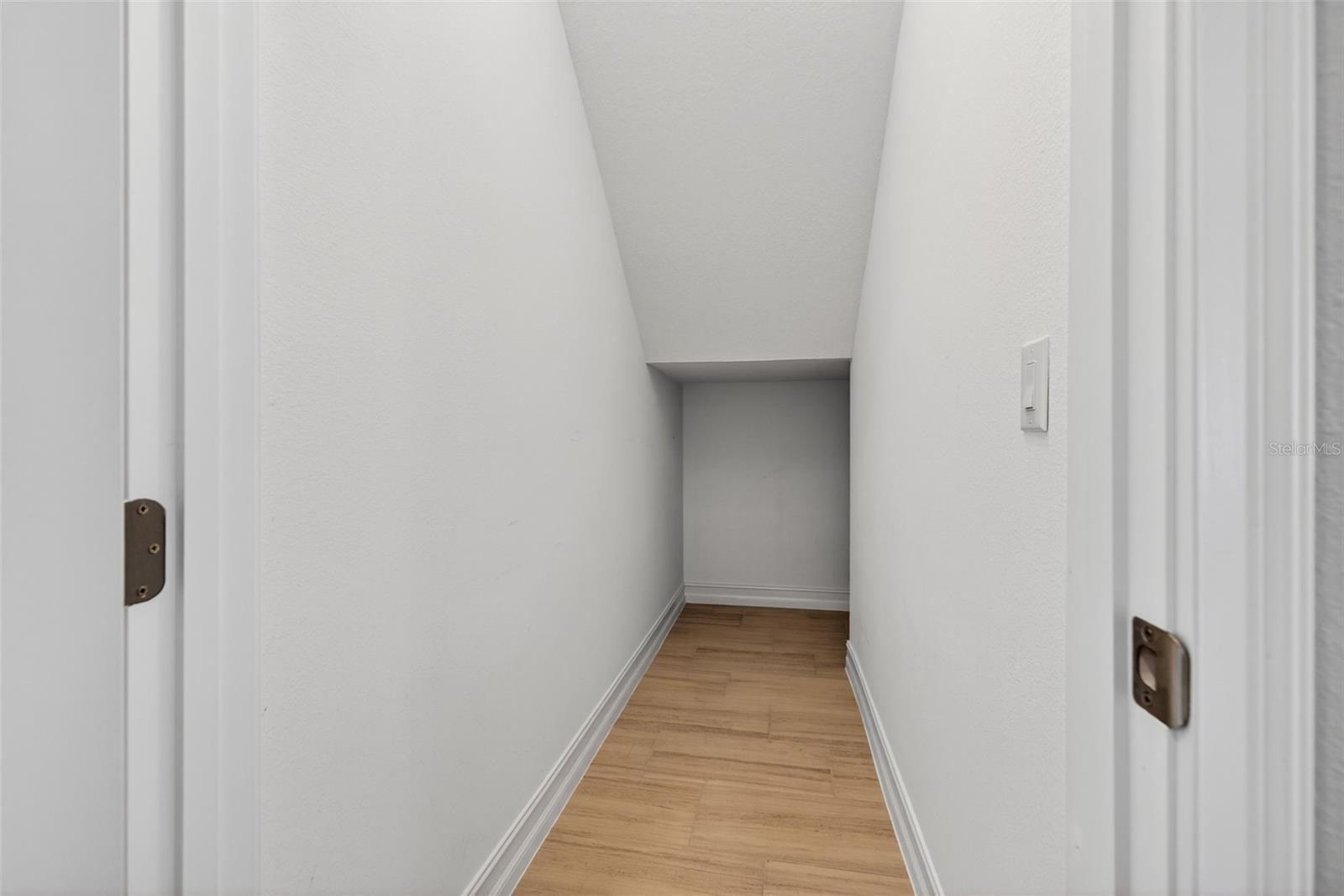 Storage under the stairs
