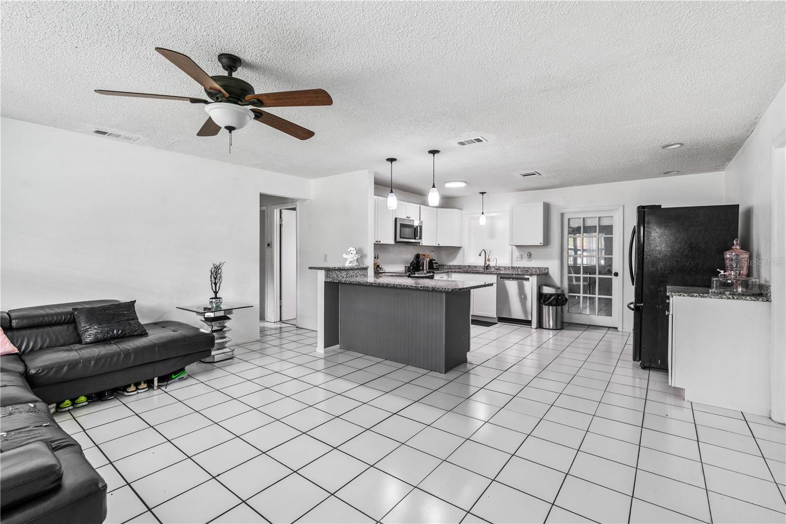 Living room & kitchen 1