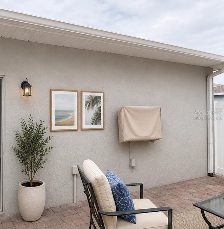Courtyard (virtually staged)