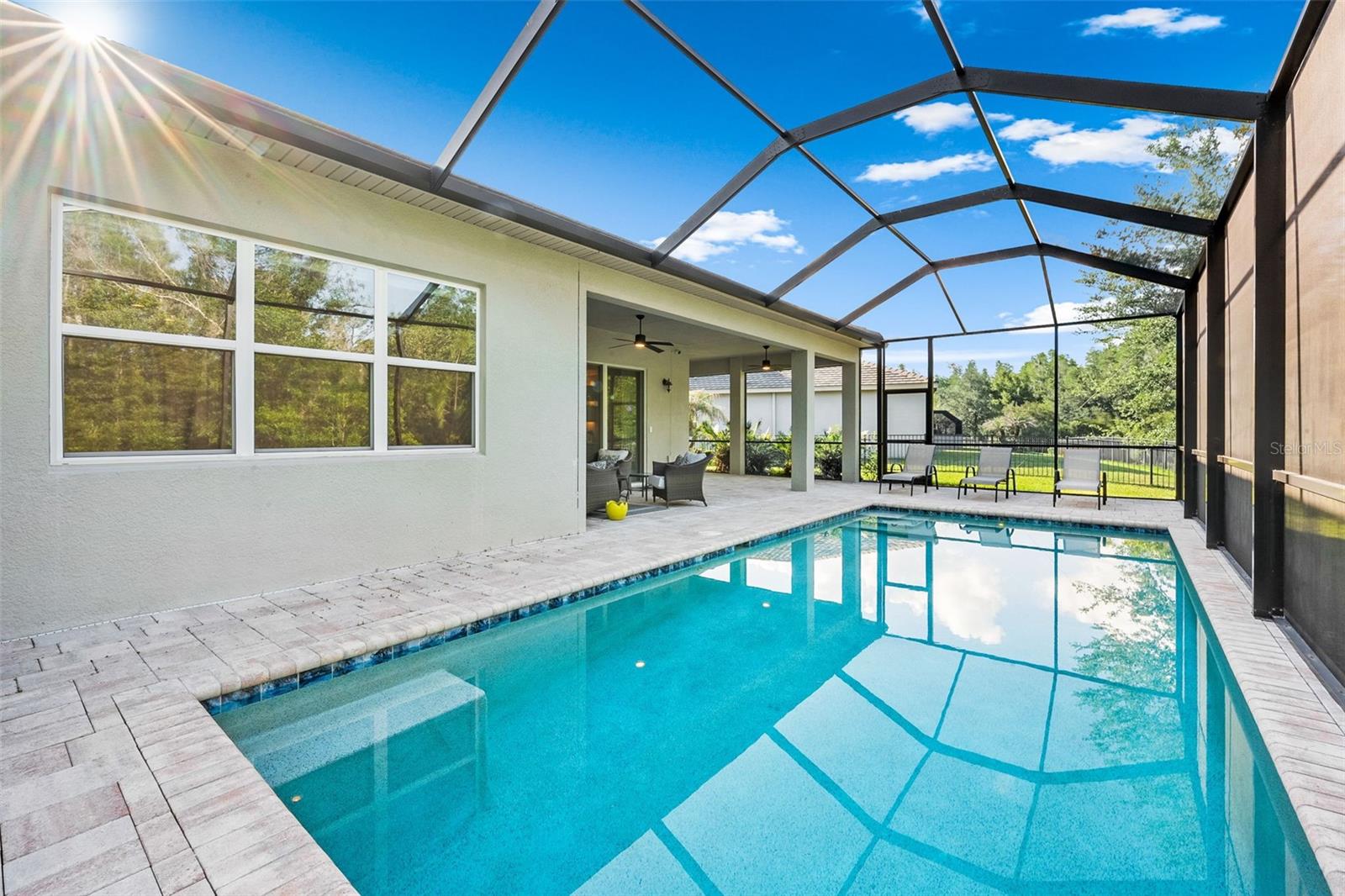 Screened in Pool