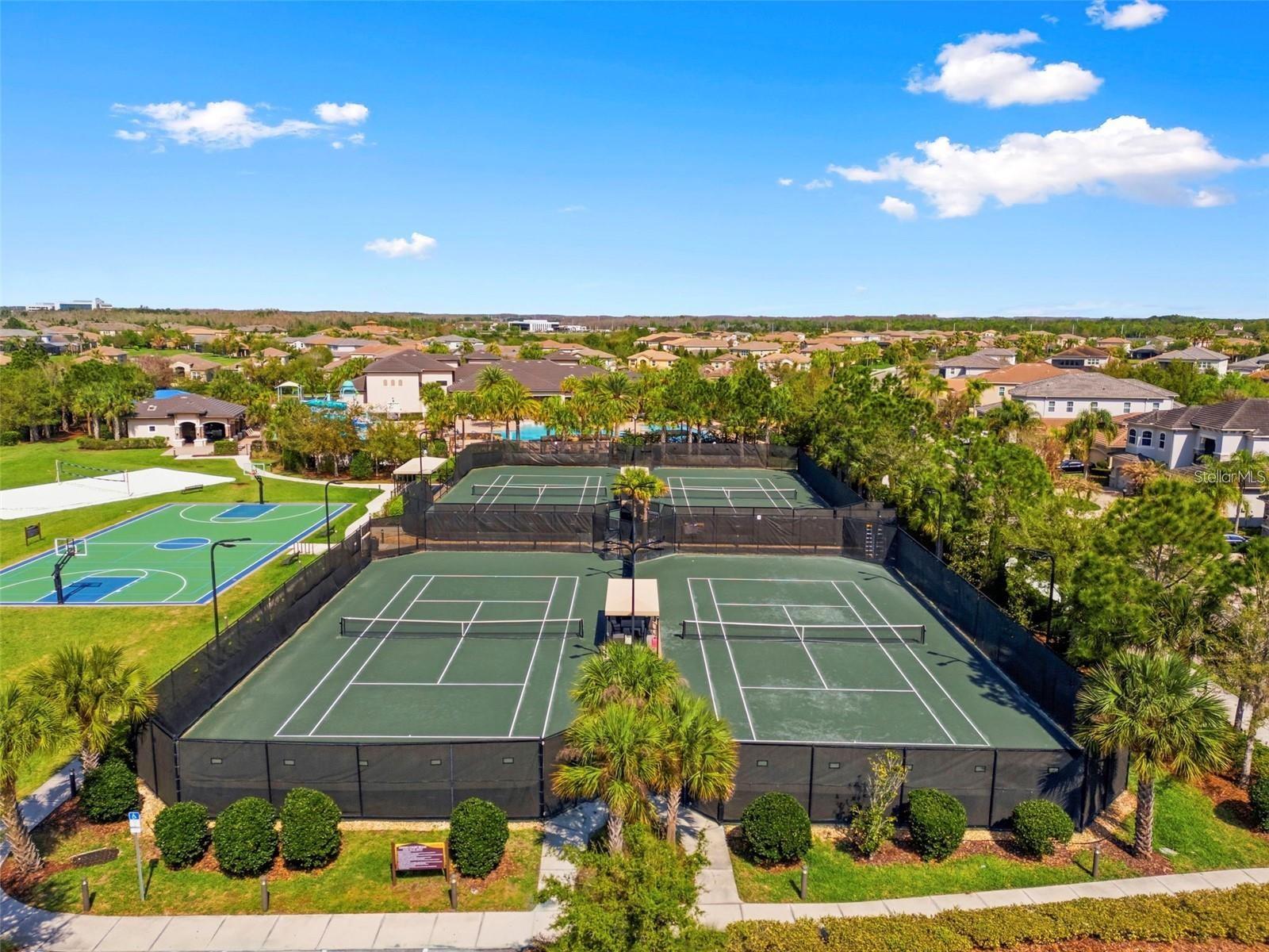Tennis & Basketball