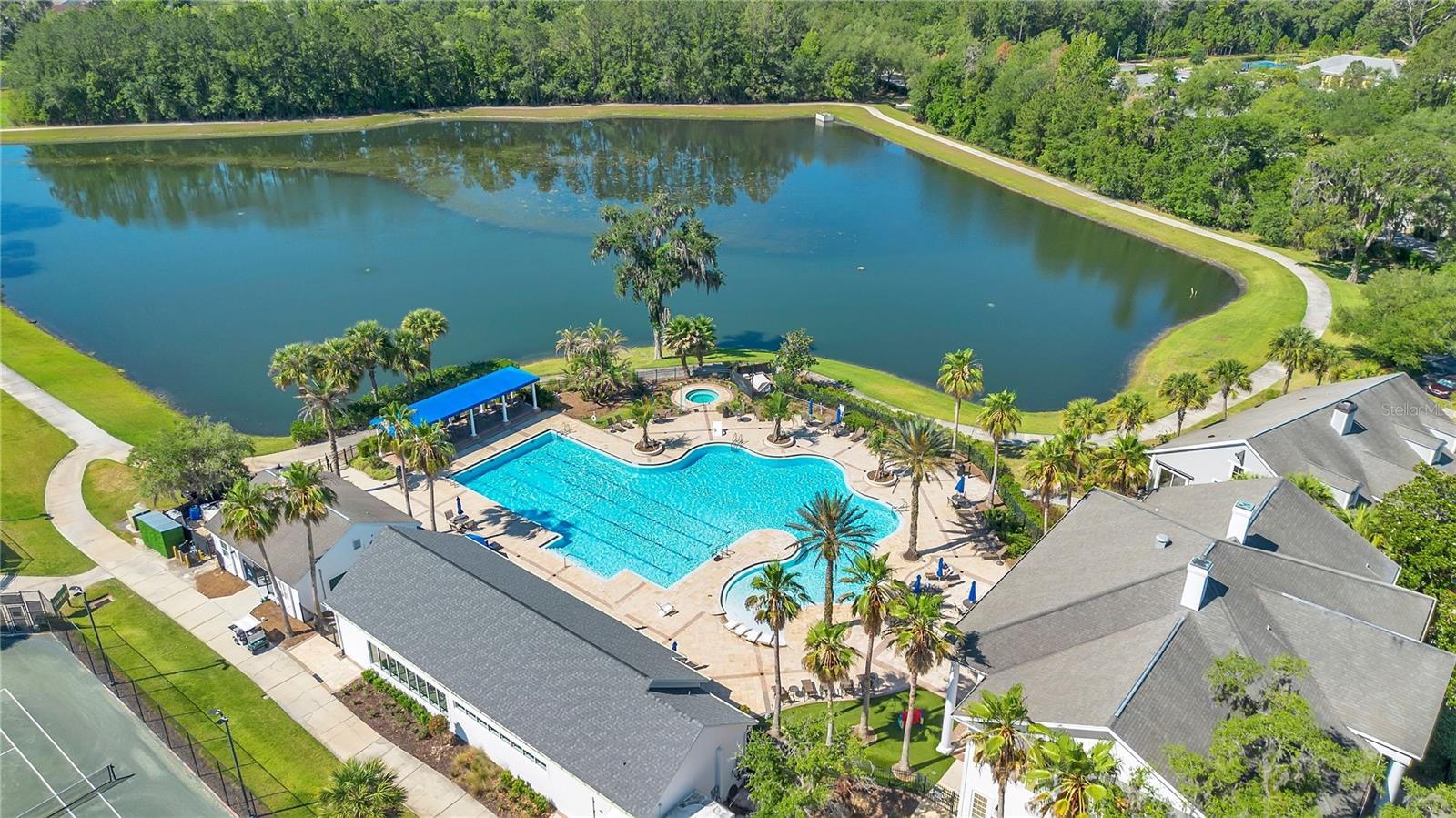 Community Pool Area.