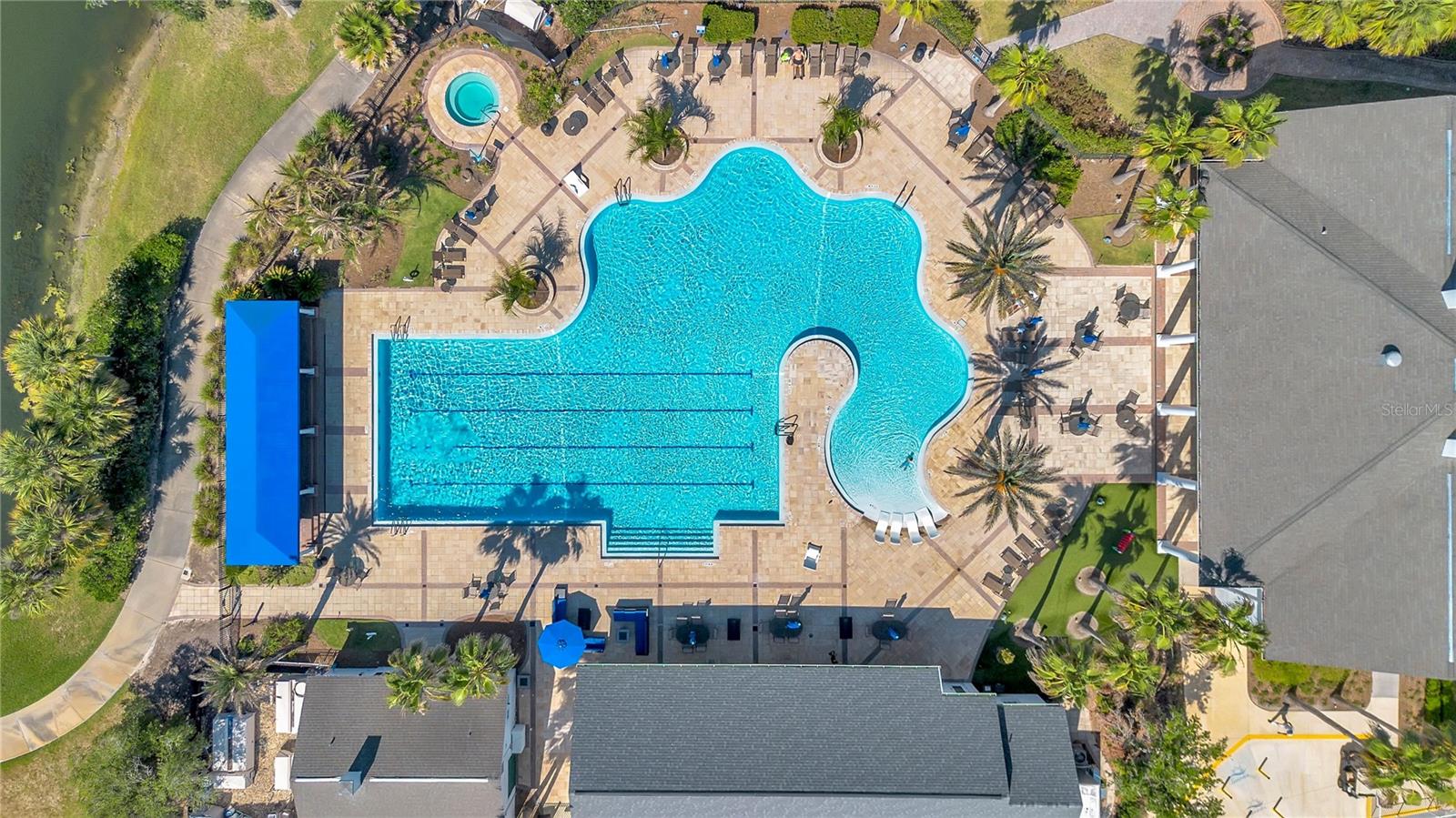 Community Pool Area.