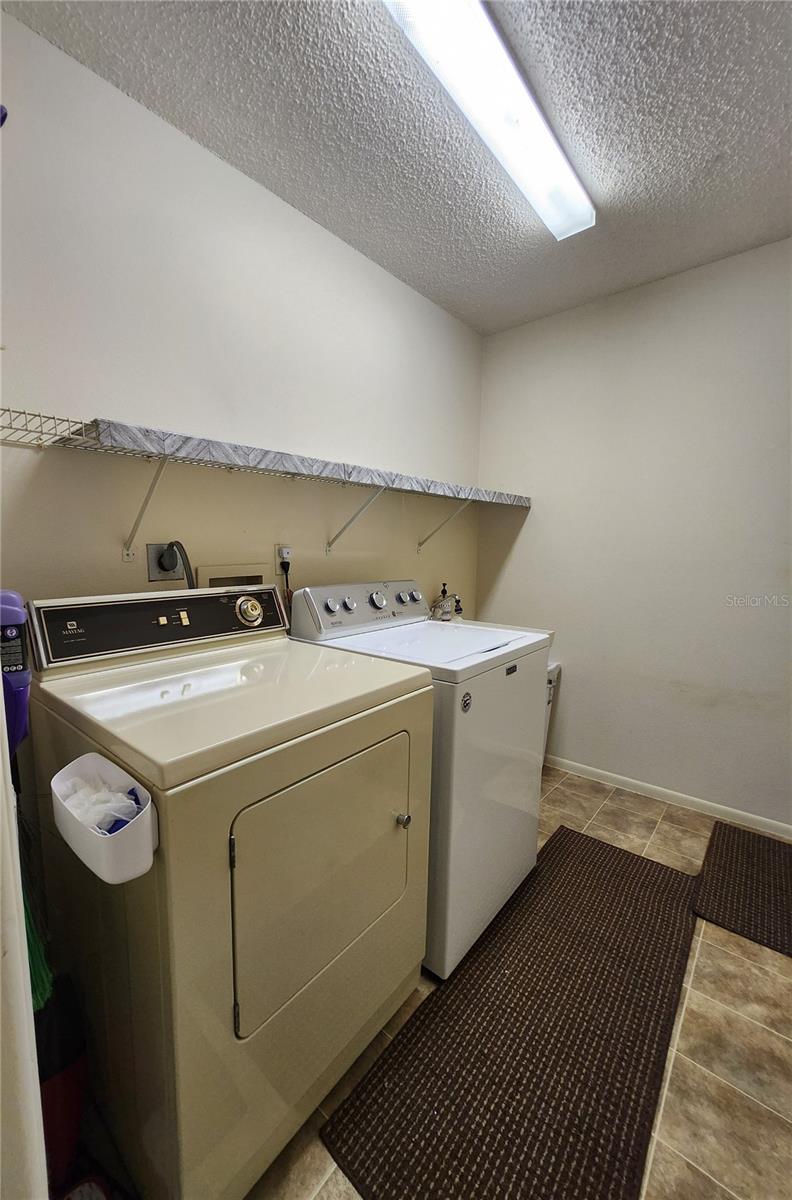 Laundry area