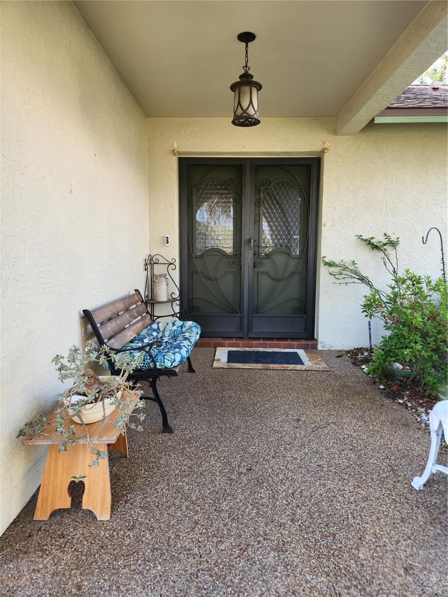 Front Door Close up
