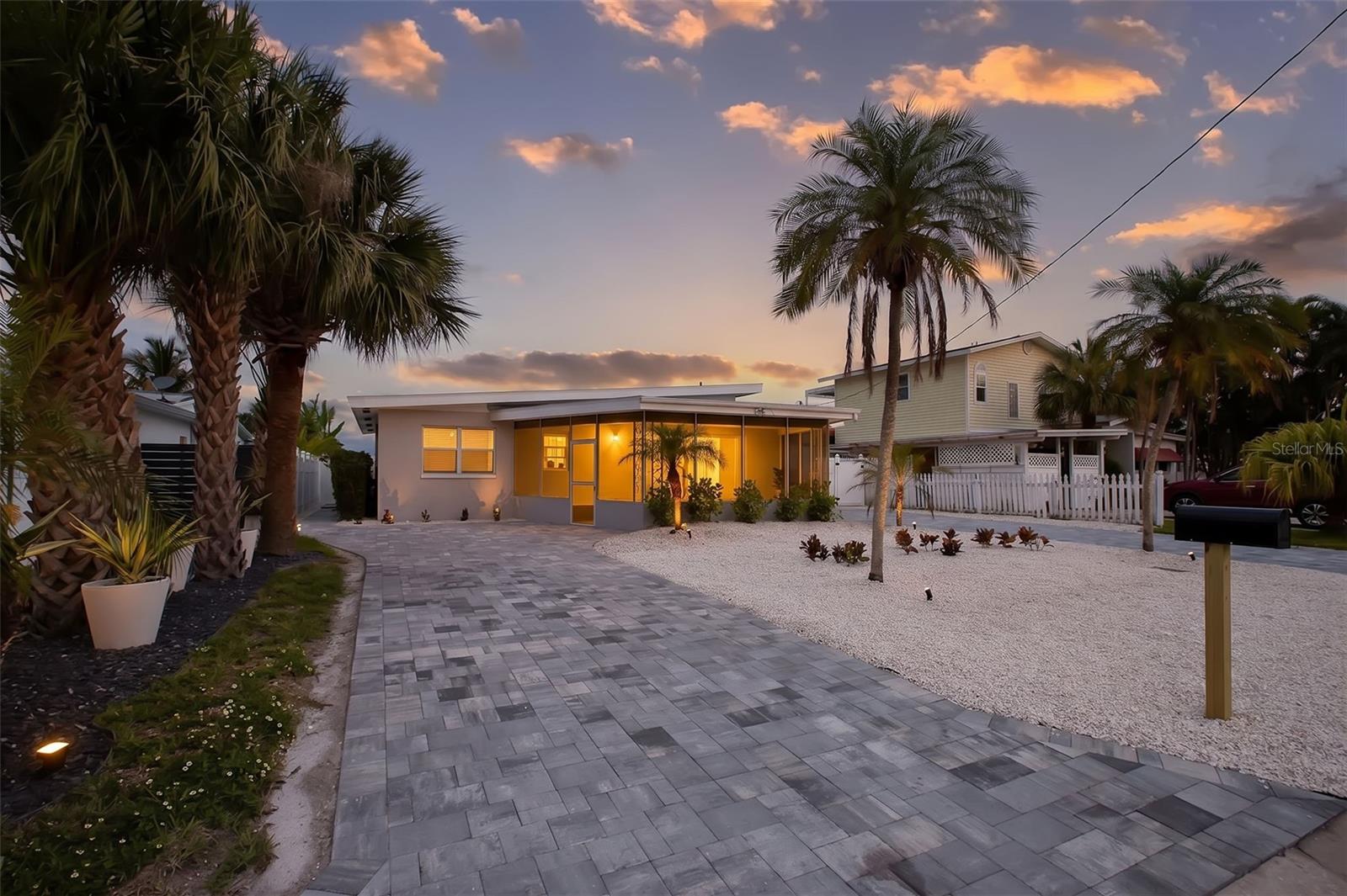 All new pavers and landscaping