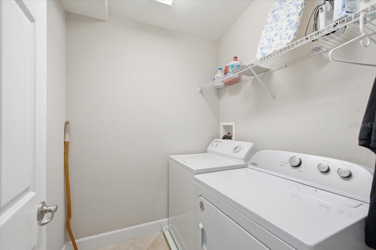 Upstairs Laundry room