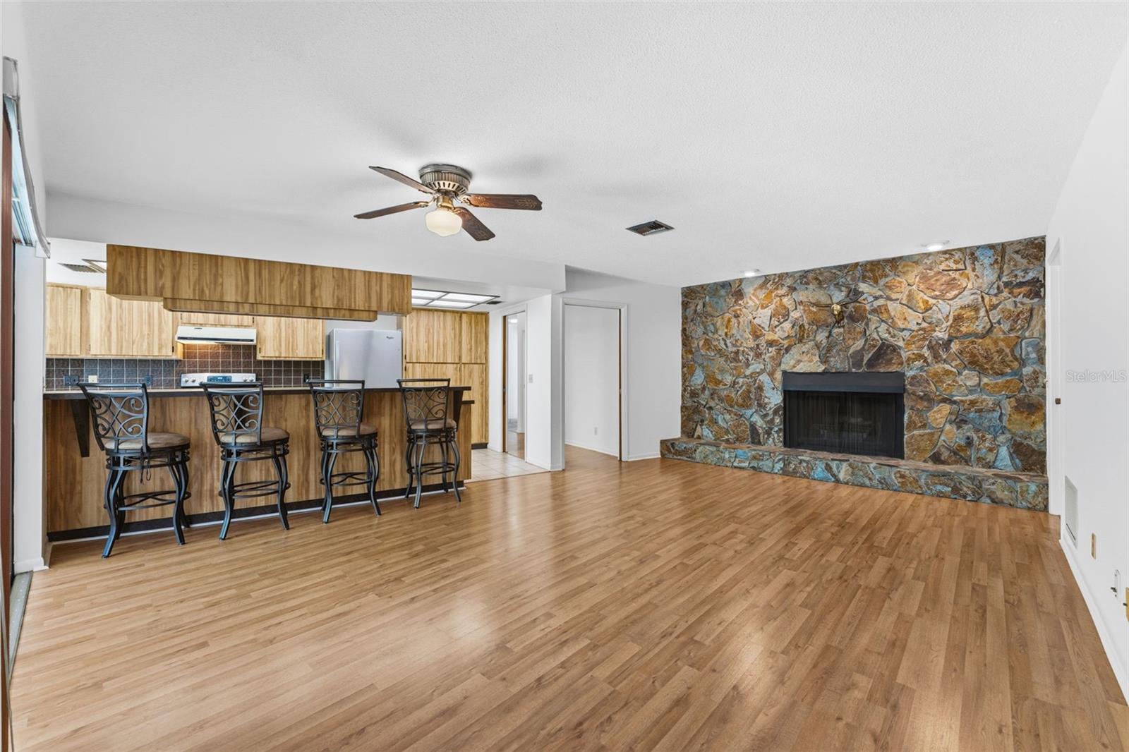 Family Room with Fireplace