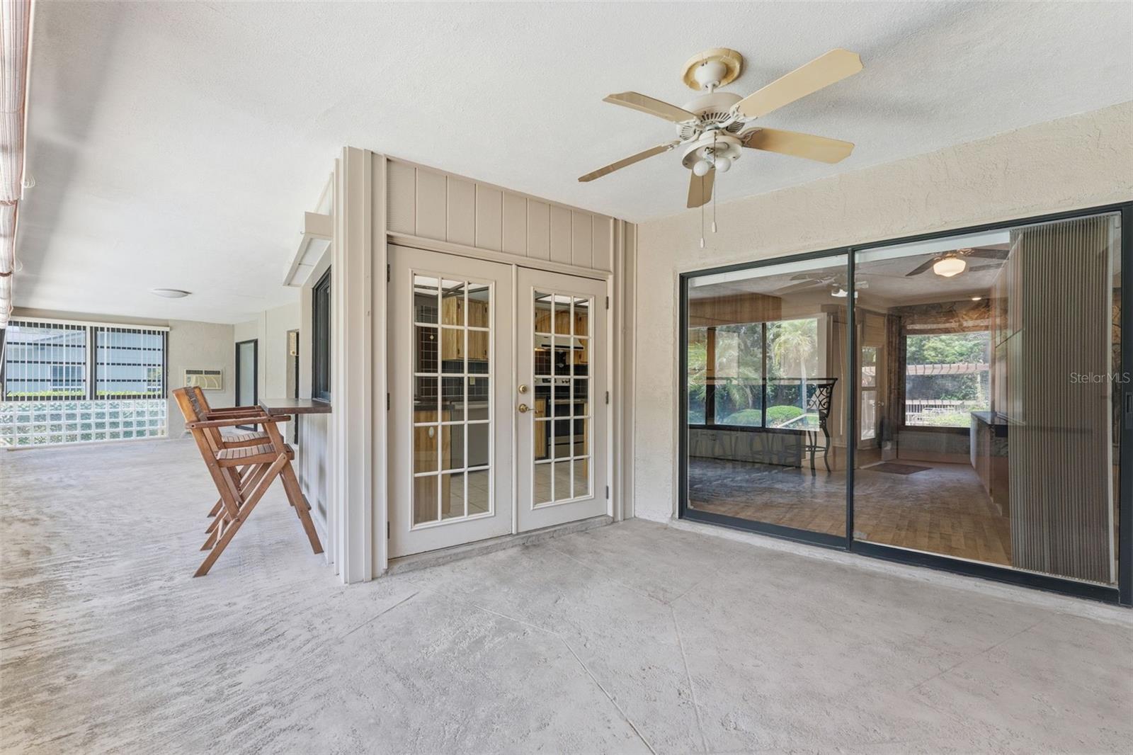 Spacious Enclosed Patio