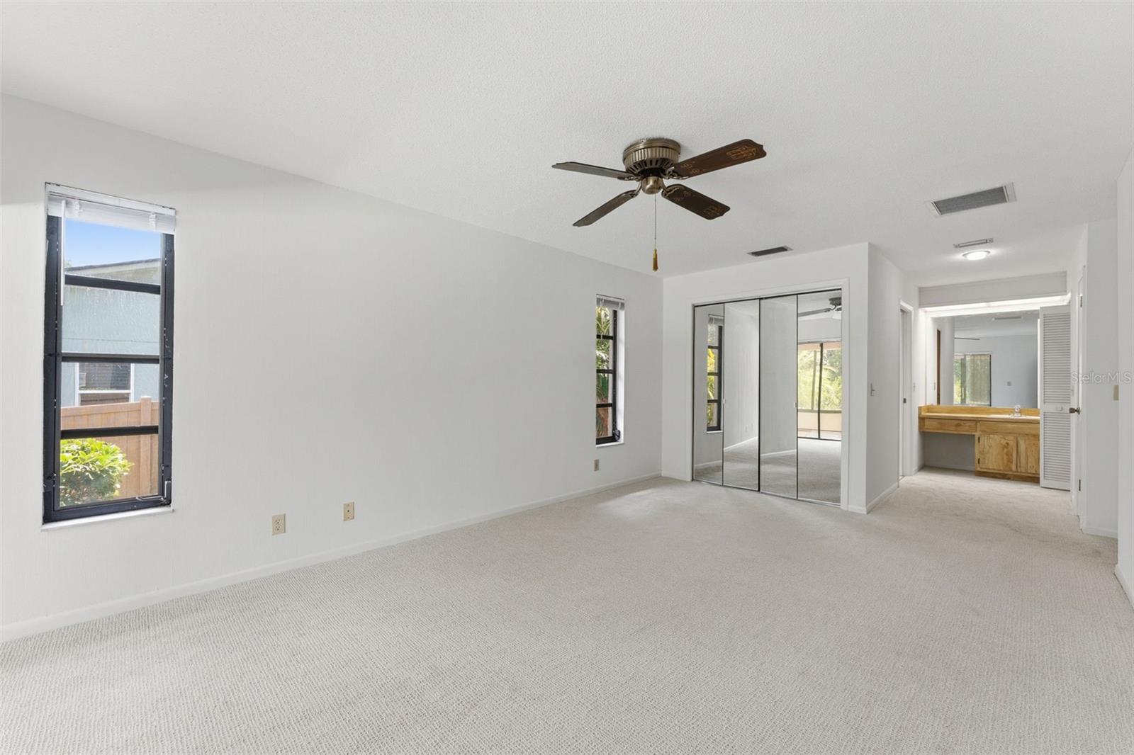 Master Bedroom with Ceiling Fan